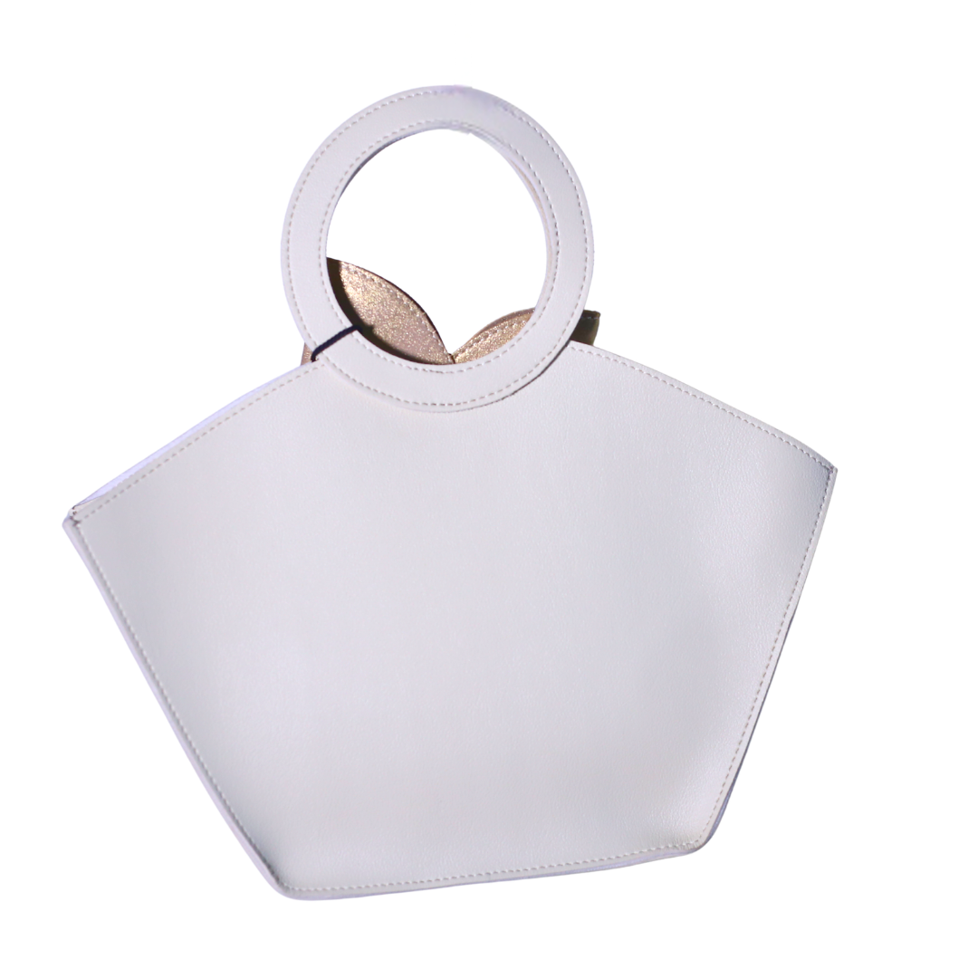 Classy White Party Wear Handbag for Women