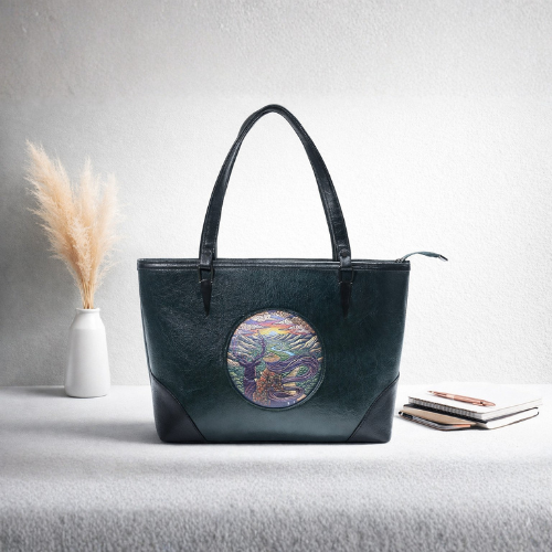 Celestial Dragon Art Designer Handbag