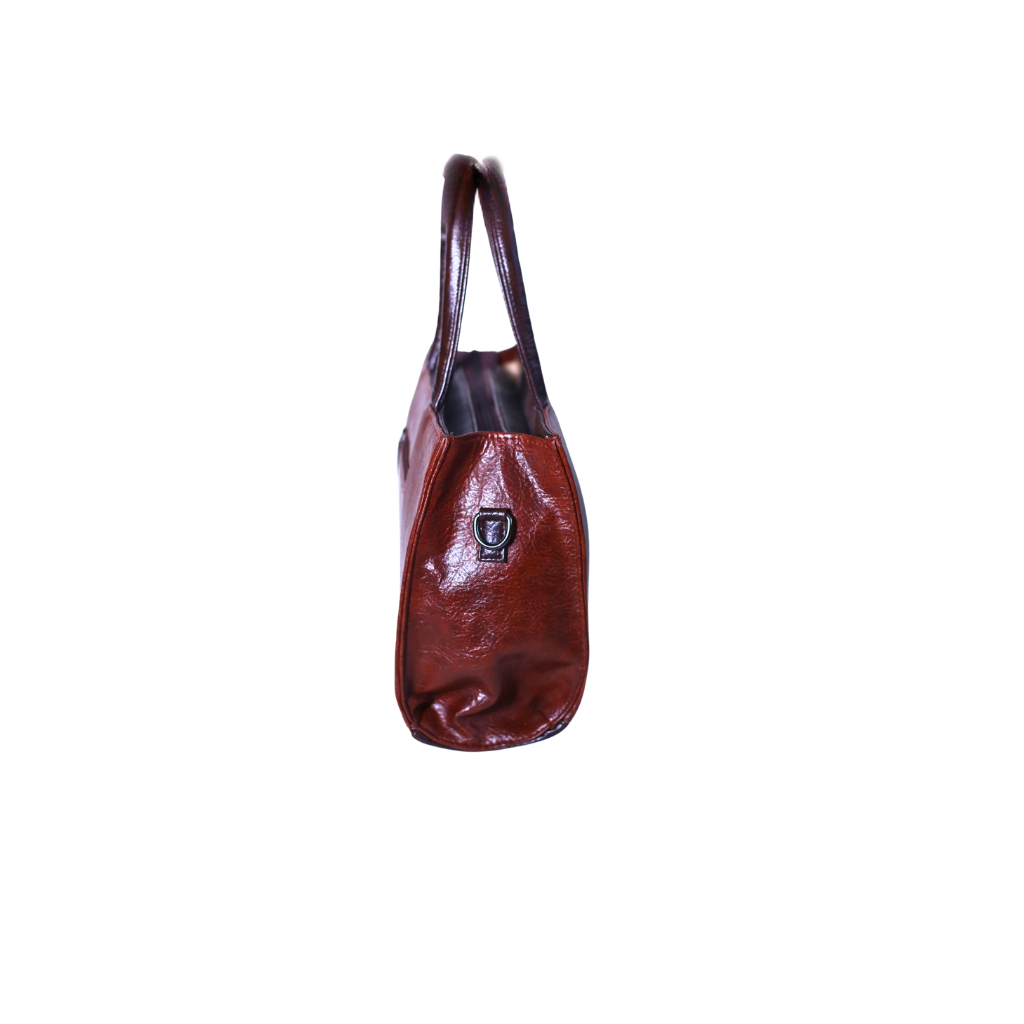Premium Brown Handbag with Elephant Design