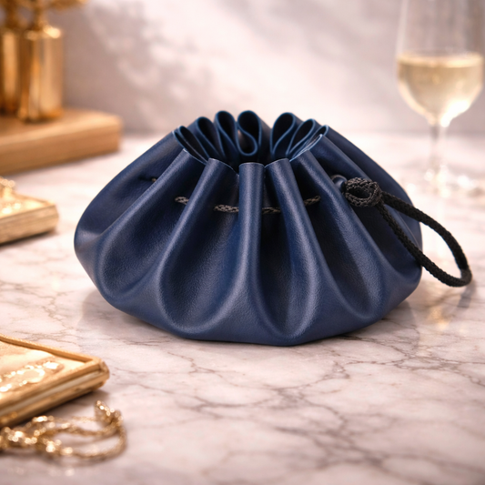 Elegant Blue Potli Gift Bag for Women