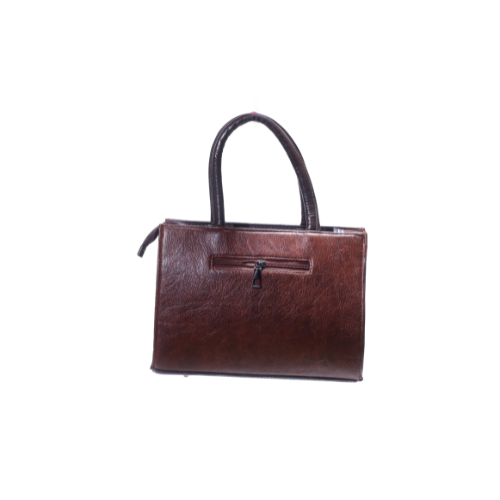 Luxury Brown Leather Eagle Emblem Designer Handbag