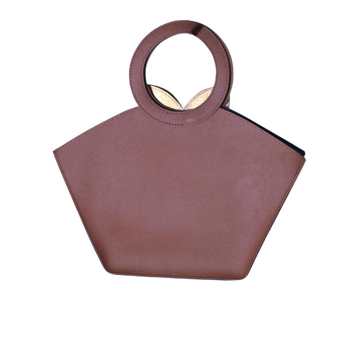Elegant Brown Bow Handbag for Women